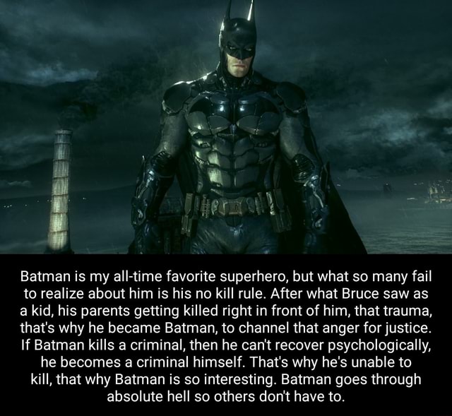 La Batman Is My All-time Favorite Superhero, But What So Many Fail To ...