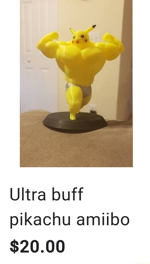 Ultra Buff Pikachu 