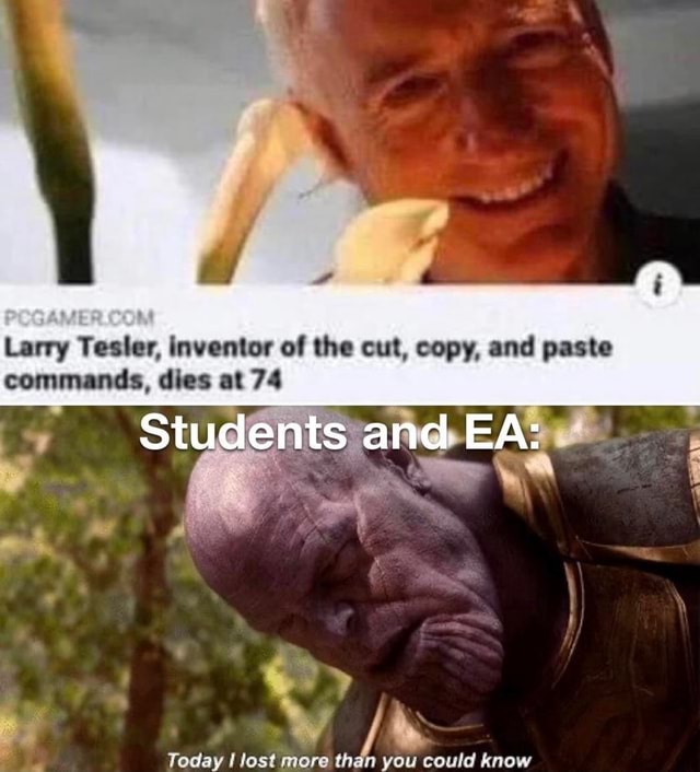 Larry Tesler, inventor of the cut, copy, and paste commands, dies at 74 ...