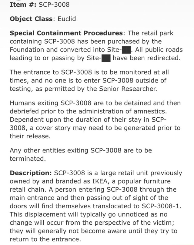 O P;, Object Class: N/A1 Special Containment J 7143-J being a doorknob, no  53.71.34, w,, containment procedures are líªºrkuoh Procedures: Due to SCP-  Description: SCP-7143-J is a doorknob on the door to