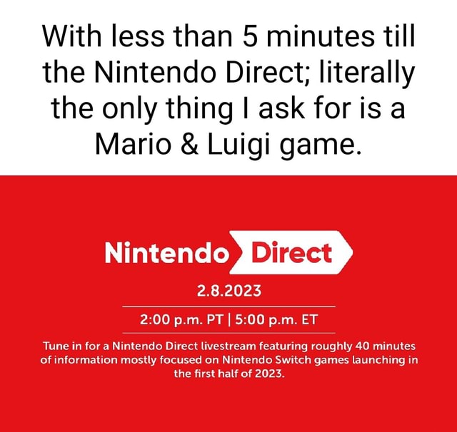 Nintendo Direct 2.8.2023 - Nintendo Official Site