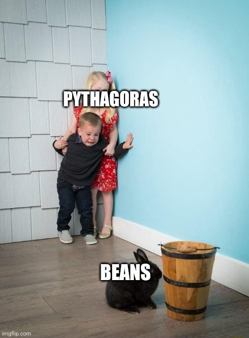 PYTHAGORAS BEANS - iFunny