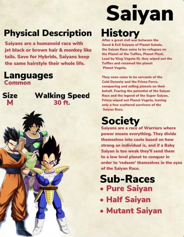 Dragon Ball Saiyan Quiz - Which Dragon Ball Saiyan Are You? | WeebQuiz