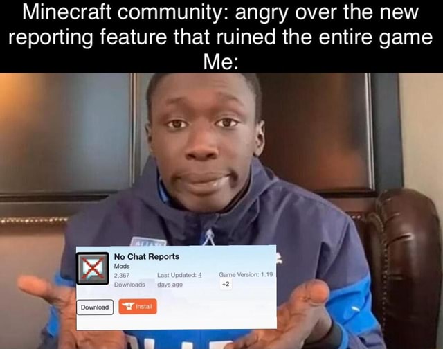 Minecraft community: angry over the new reporting feature that ruined ...