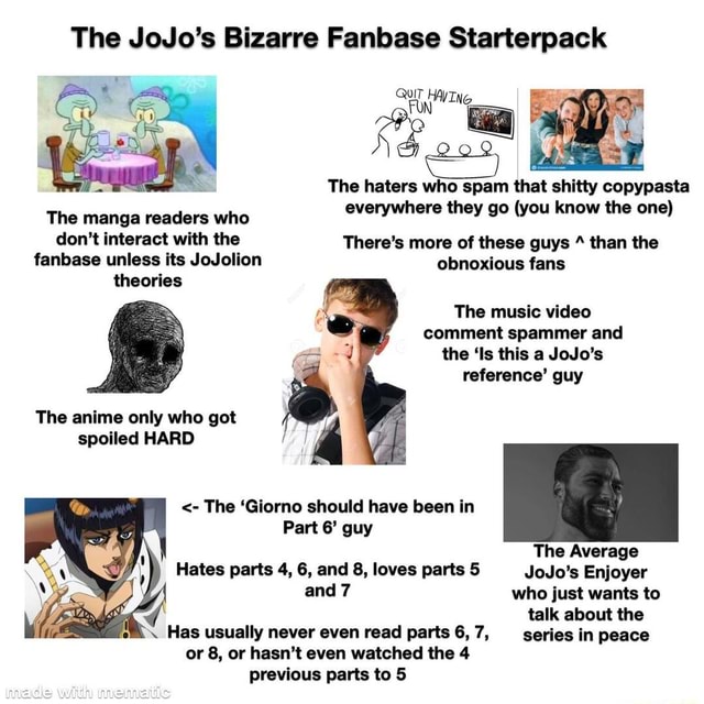 jojo's copypasta