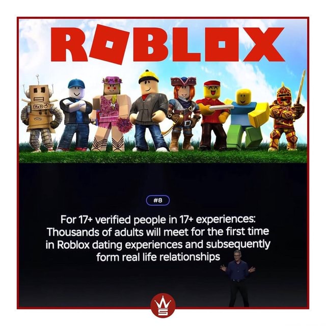 Roblox aims to host 17+ dating experiences in the next few years