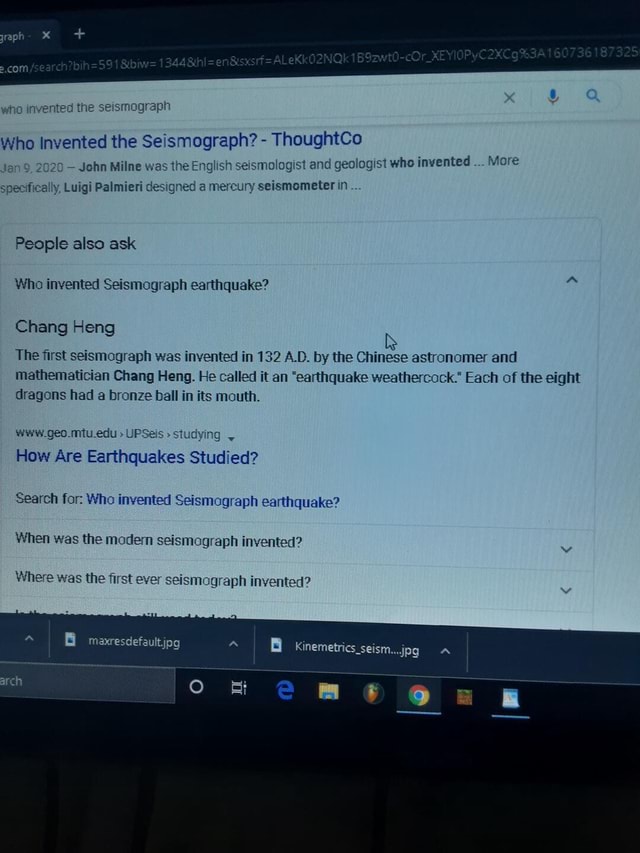 Who Invented The Seismograph Who Invented The Seismograph Thoug Co 
