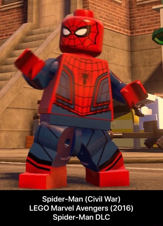 Spider-Man (Civil War) LEGO Marvel Avengers (2016) Spider-Man DLC -  Spider-Man (Civil War) LEGO Marvel Avengers (2016) Spider-Man DLC - iFunny  Brazil