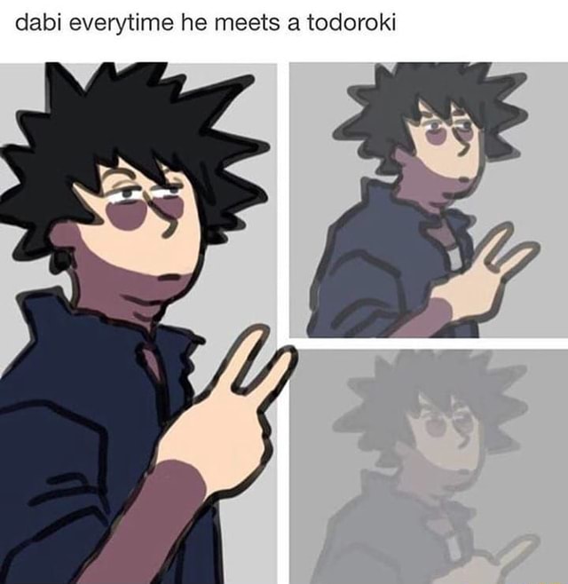 Dabi Everytime He Meets A Todoroki