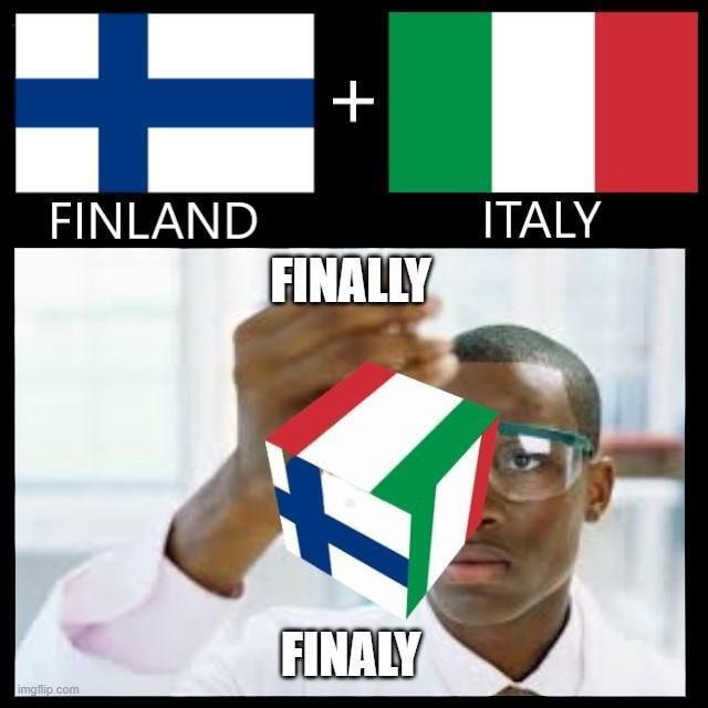 Finland Italy Finally, Finaly - ) Finland Italy Finally, Finaly - )