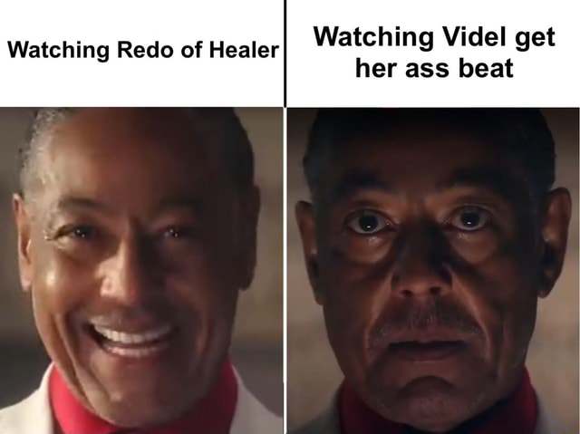 Watching Videl get her ass beat Watching Redo of Healer - iFunny