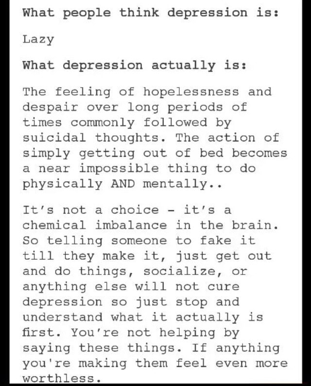 What Depression Actually Is: The Feeling Of Hopelessness And Despair 