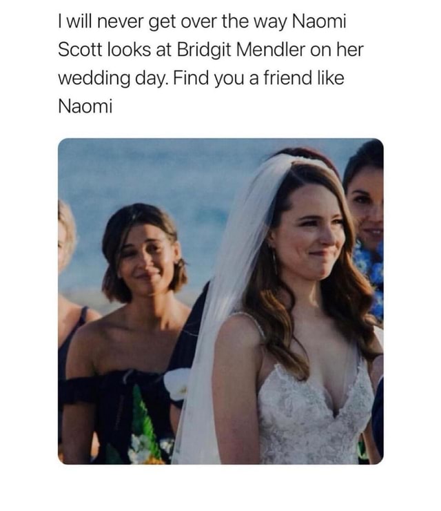 I will never get over the way Naomi Scott looks at Bridgit Mendler on her wedding day. Find you a friend like Naomi - America's best pics and videos