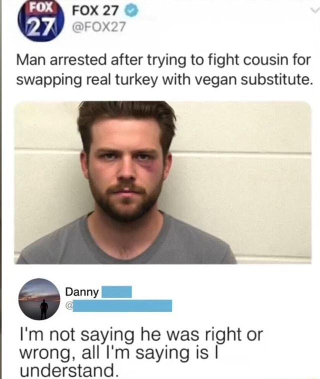 DR FOX 27 Vb Man Arrested After Trying To Fight Cousin For Swapping dr-fox-27-vb-man-arrested-after-trying-to-fight-cousin-for-swapping