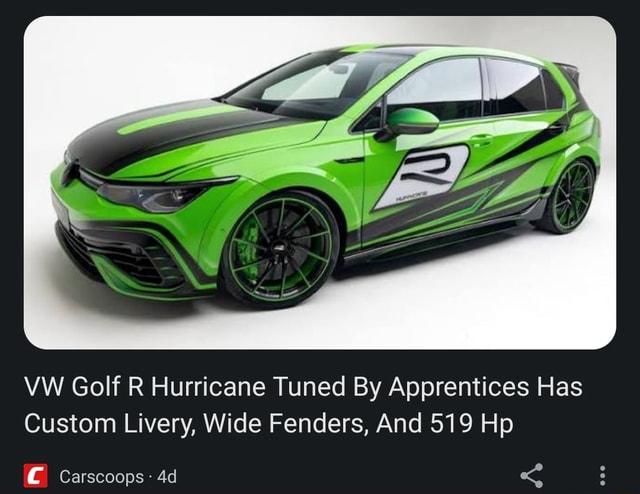 VW Golf R Hurricane Tuned By Apprentices Has Custom Livery Wide vw-golf-r-hurricane-tuned-by-apprentices-has-custom-livery-wide