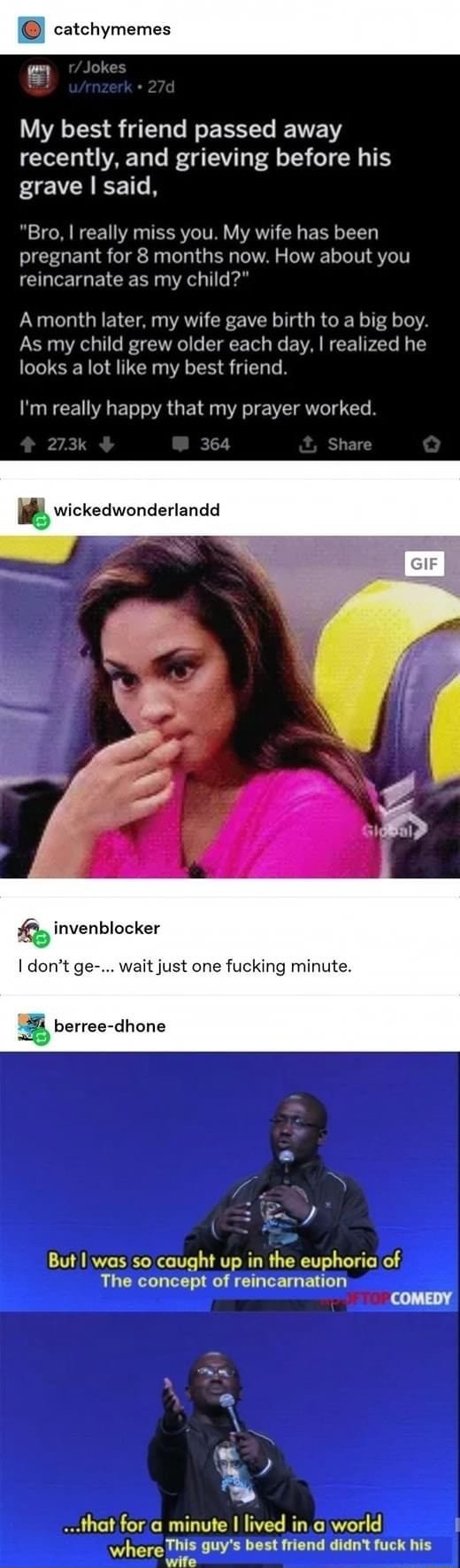 catchymemes Jokes My best friend passed