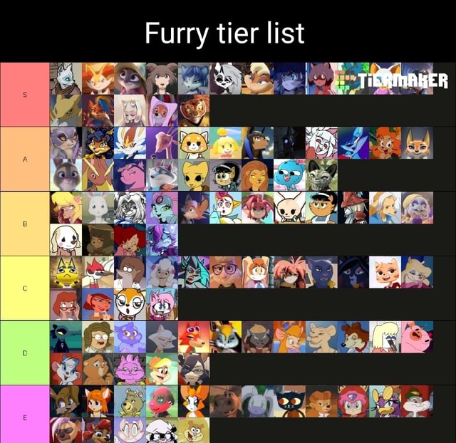 furry-tier-list-tiermaker-ifunny-brazil