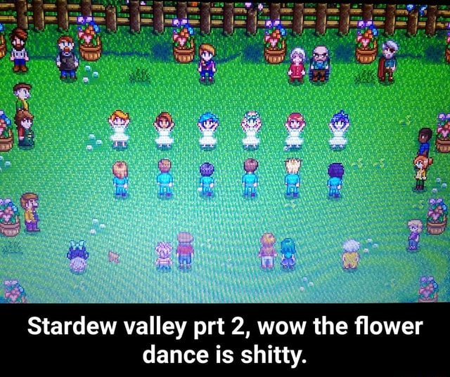 Stardew Valley Prt 2 Wow The Flower Dance Is Shitty Stardew Valley Prt 2 Wow The Flower Dance Is Shitty Ifunny