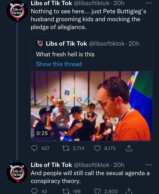 Libs Of Tik Tok @libsoftiktok - Nothing To See Here... Just Pete ...