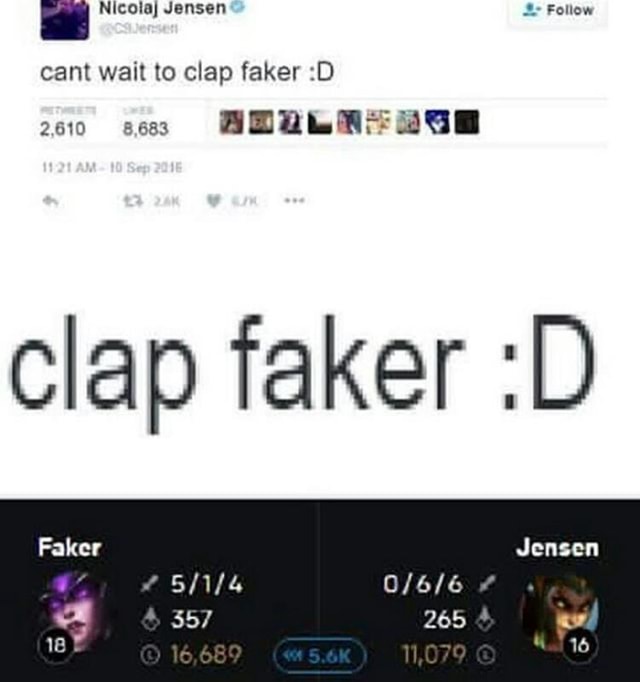Jensen Clap Faker