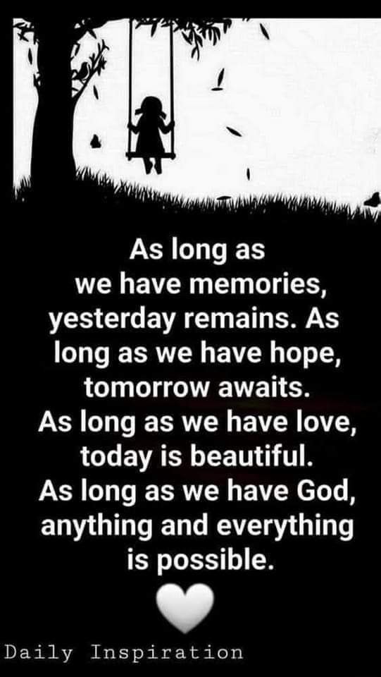 As long as children have hope, tomorrow awaits.