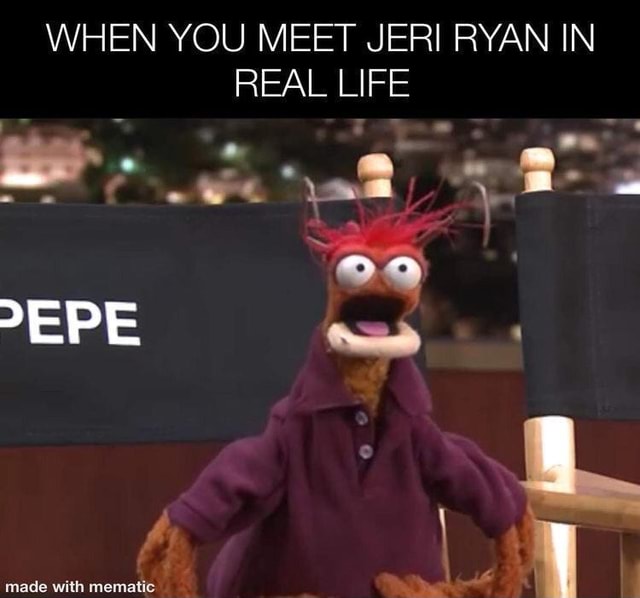 When you meet jeri ryan in real life america s best pics and videos