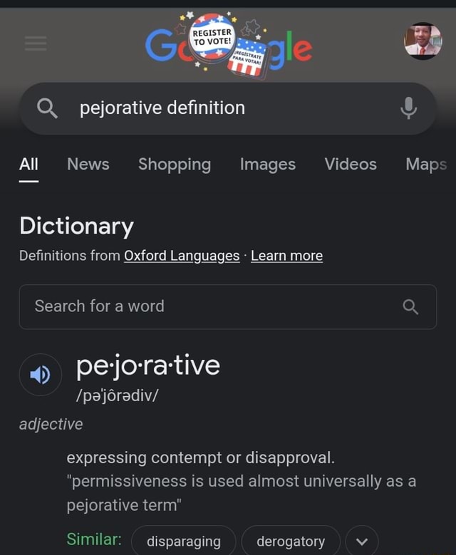 cb-q-pejorative-definition-all-news-shopping-images-videos-map