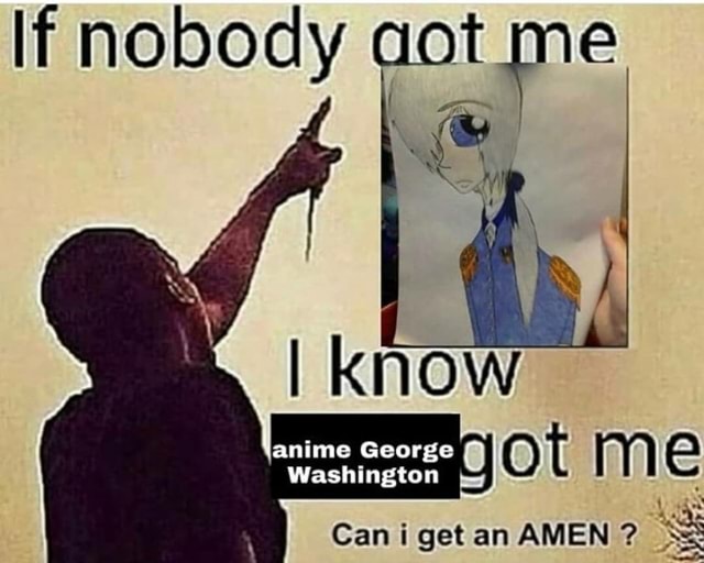 Anime George Washington  Uzakichan Wants to Hang Out  Know Your Meme
