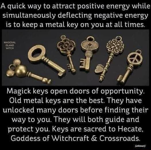 A quick way to attract positive energy while simultaneously deflecting ...