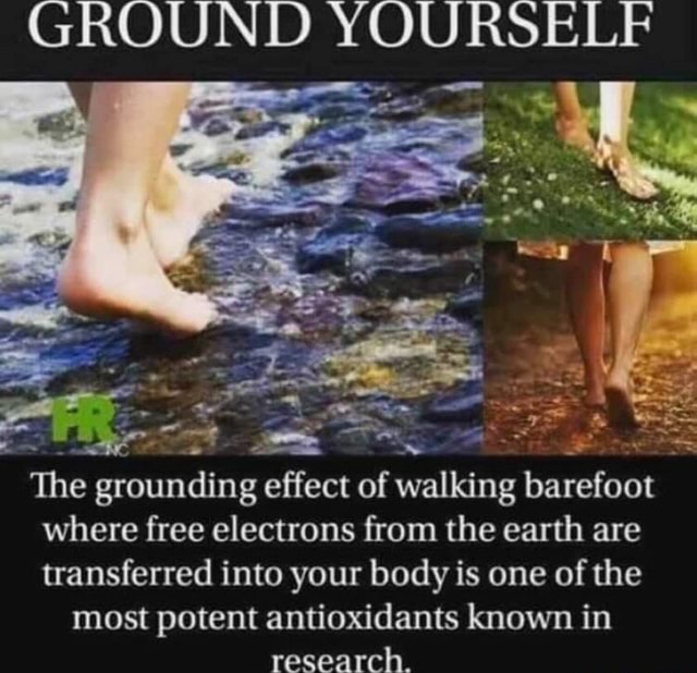 GROUND YOURSELF 'The grounding effect of walking barefoot where free ...