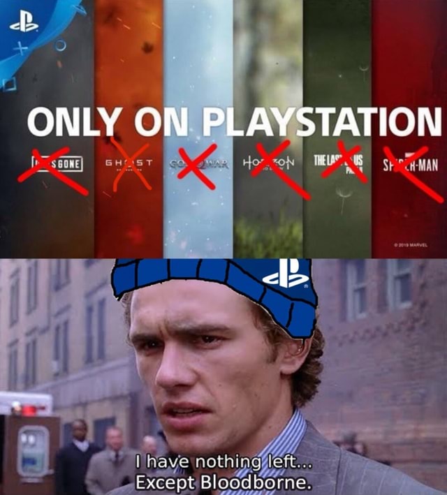 Only on sale for playstation