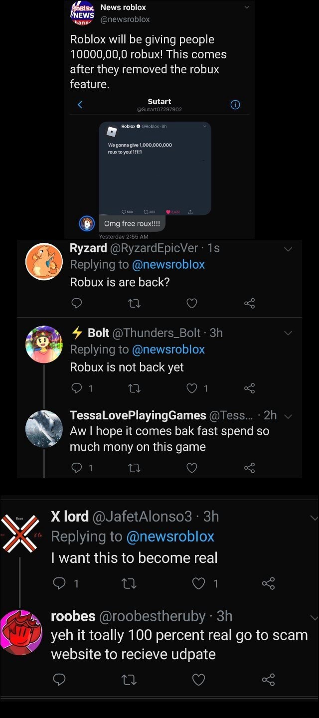 Roblox Will Be Giving People 10000 00 0 Robux This Comes After They Removed The Robux 4 Bolt Thunders Bolt 3h Aw I Hope It Comes Bak Fast Spend So Much Mony On This Game - face bolt roblox