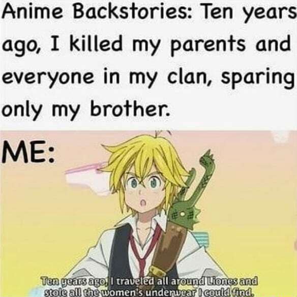 Anime Backstories: Ten years ago, I killed my parents and everyone in ...