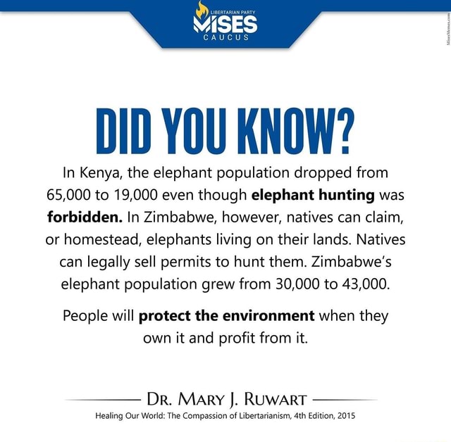 DID YOU KNOW? In Kenya, the elephant population dropped from 65,000 to