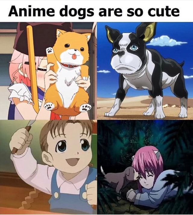 Anime dogs are so cute - iFunny :)