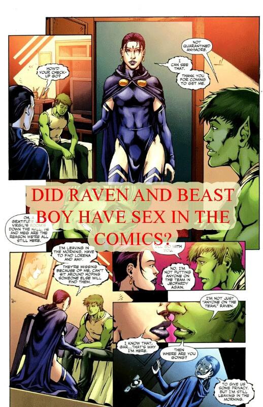 Did Raven And Beast Boy Have Sex In The