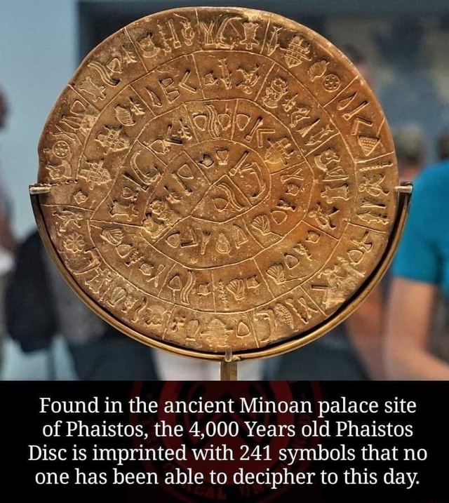 Found in the ancient Minoan palace site of Ph the 4,000 Years old ...