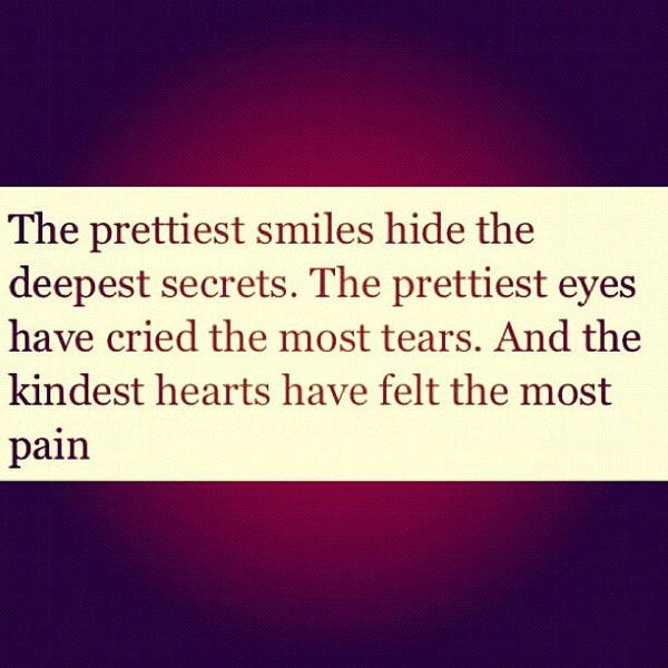 The prettiest smiles hide the deepest secrets. The prettiest eyes have ...