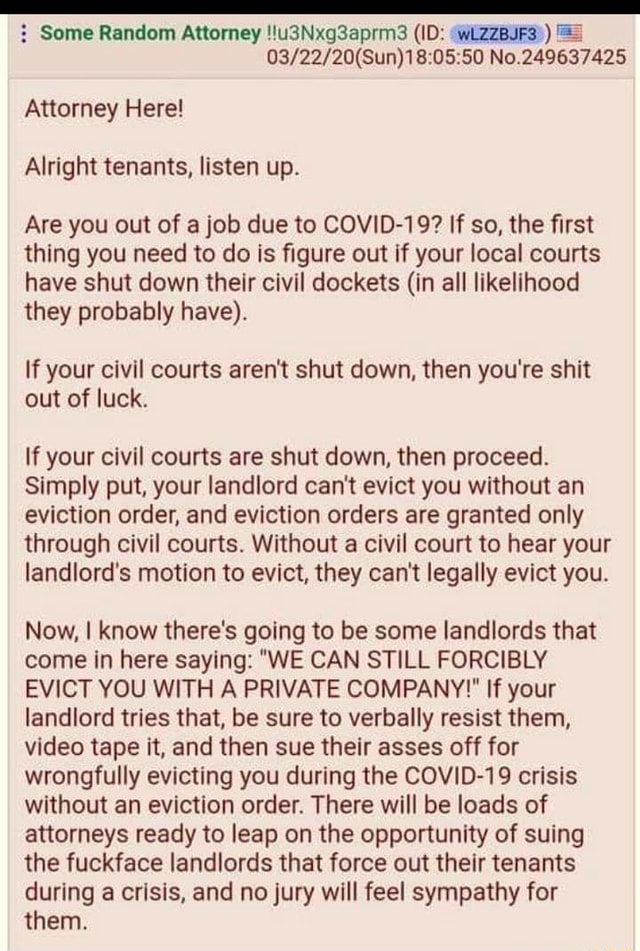 ¿ Some Random Attorney !!u3Nxg3aprm3 (ID "WEZZBJES>) =5 249637425