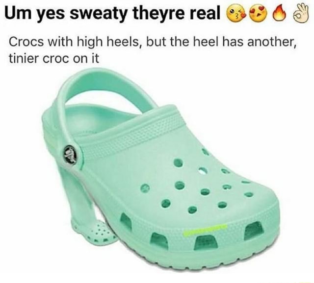 you by crocs heels
