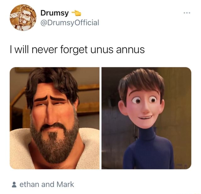 Drumsy DrumsyOfficial I will never un annus US AANNUS & ethan