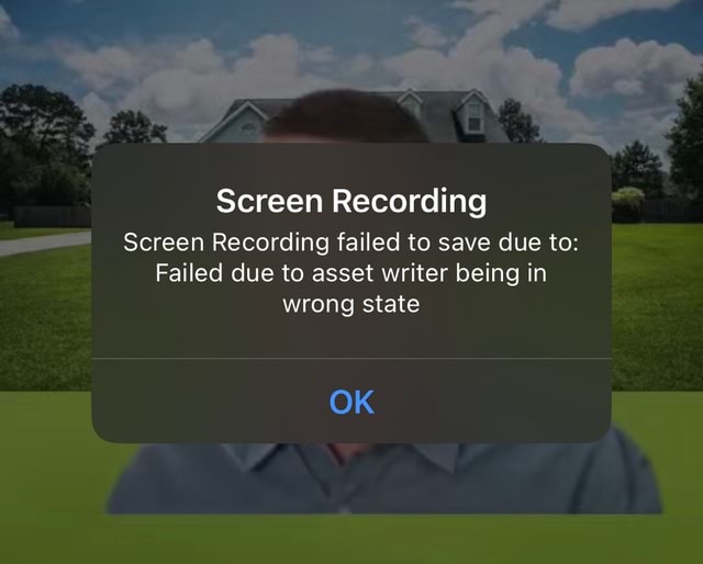 RECORDING WASN T CREATED CANNOT BE FOUND visual data 6