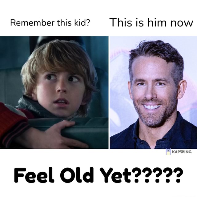 Remember this kid? This is him now Feel Old Yet????? - iFunny