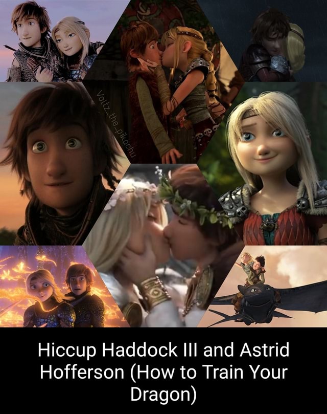 Hiccup Haddock Iii And Astrid Hofferson How To Train Your Dragon Ifunny