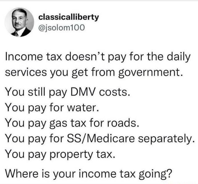 Classicalliberty jsolom100 tax doesn't pay for the daily