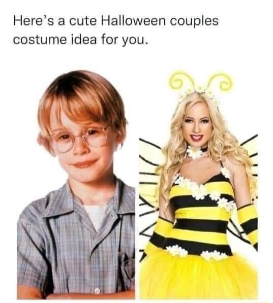 Here's a cute Halloween couples costume idea for you. iFunny