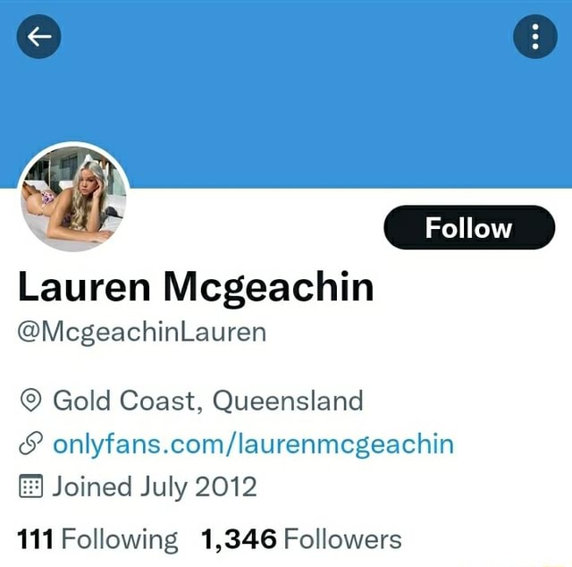 Lauren mcgeachin onlyfans