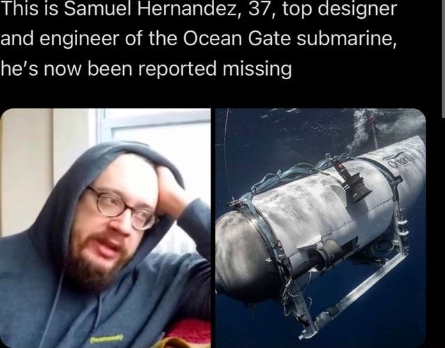 This is Samuel Hernandez, 37, top designer and engineer of the Ocean ...