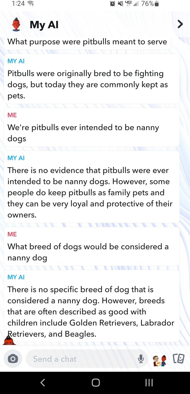 Al > What purpose were pitbulls meant to serve MY Al Pitbulls were