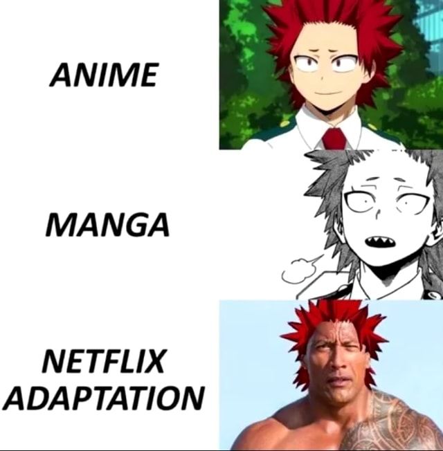 ANIME MANGA NETFLIX ADAPTATION - iFunny